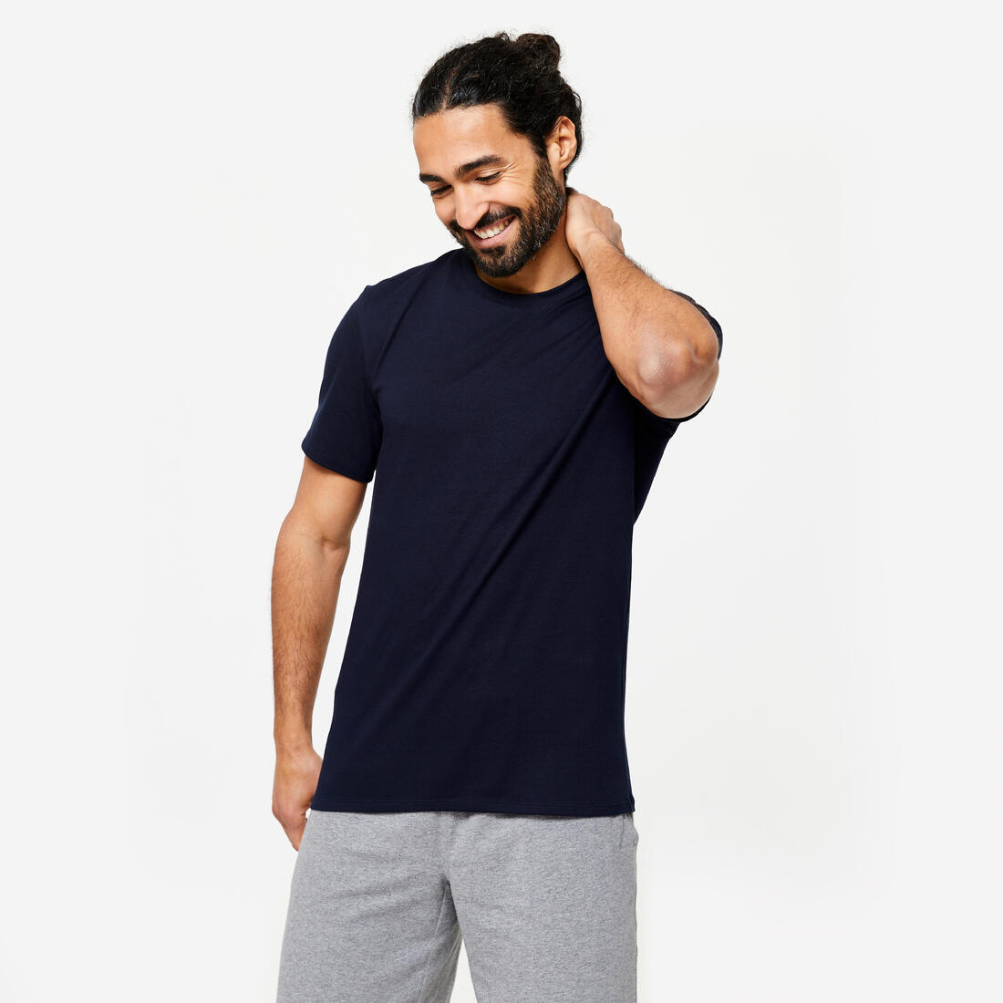 T-shirt slim en coton Homme