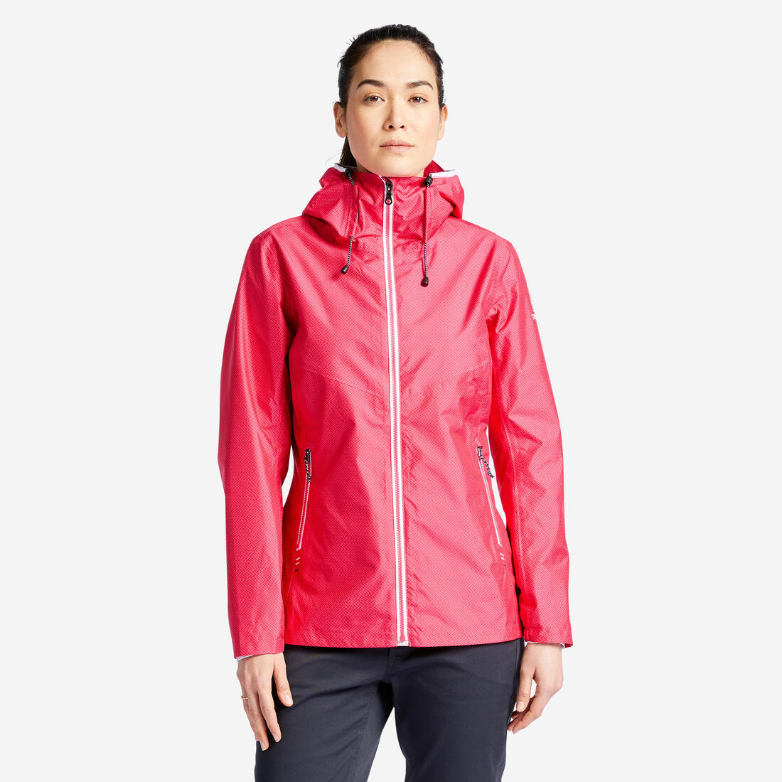 Veste imperméable de voile - veste de pluie sailing 100 femme