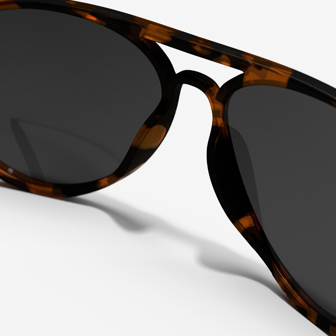 Lunettes de soleil randonnée - MH120A - adulte - catégorie 3 noires