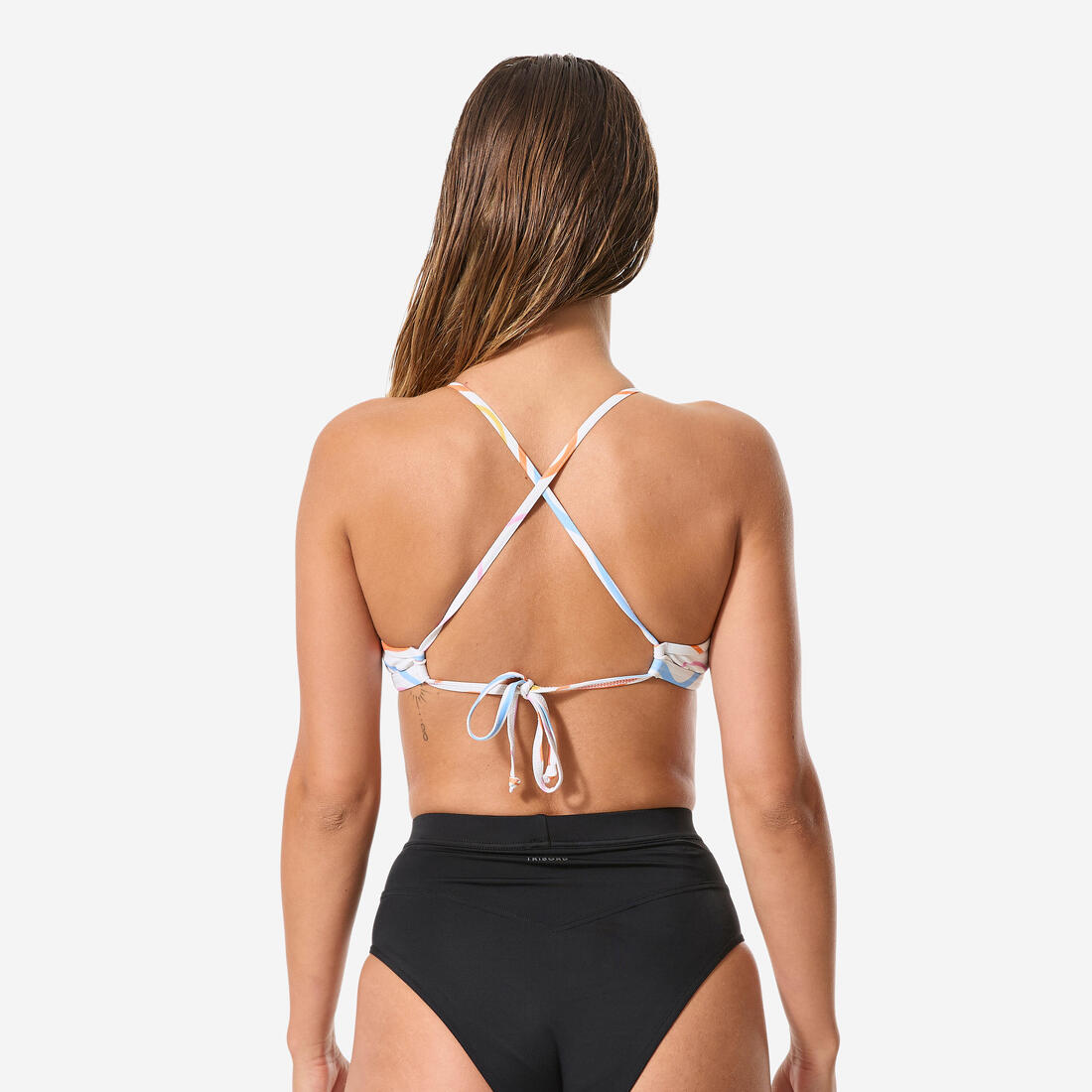 Haut de maillot de bain femme brassière de surf avec coques andrea anamones