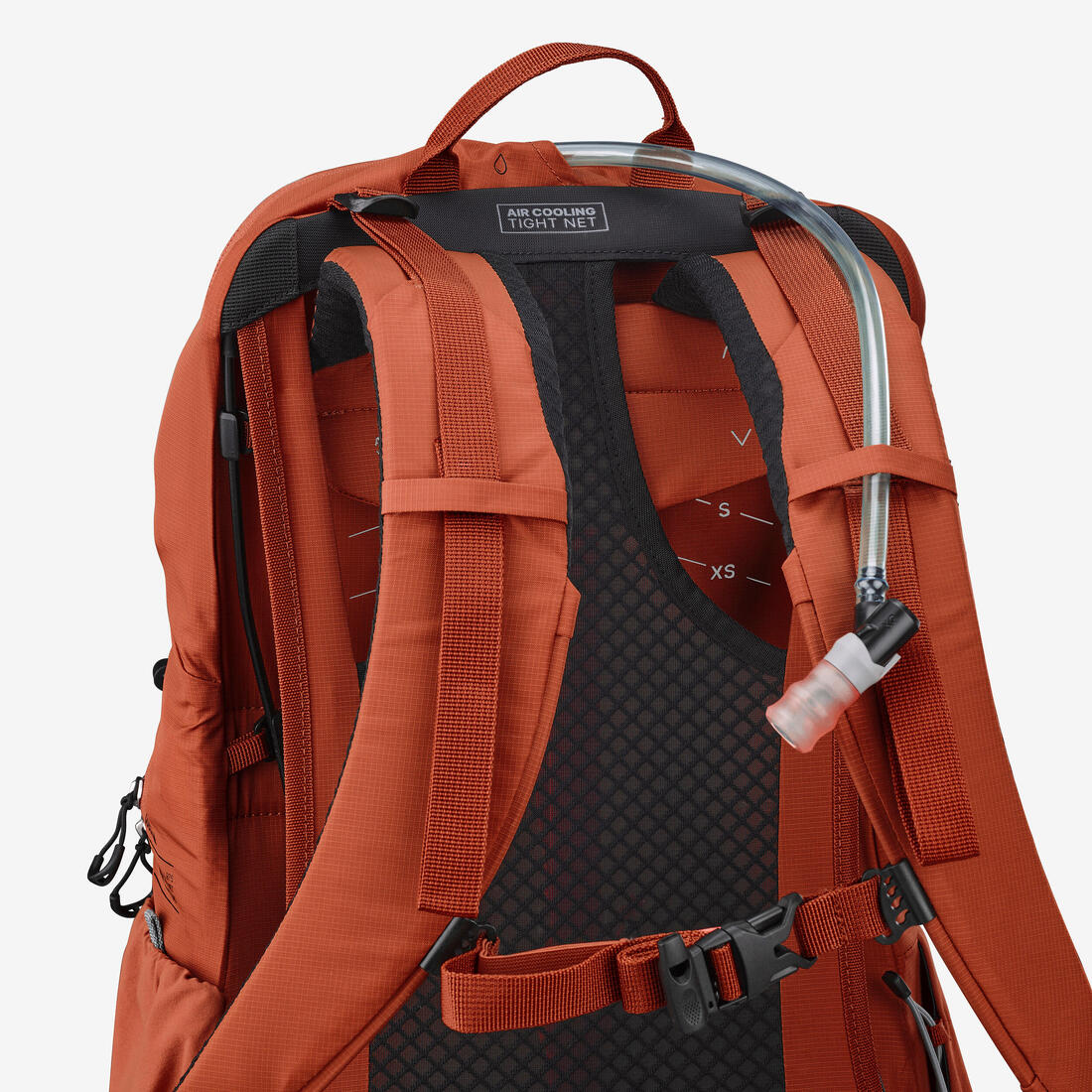Sac à dos de randonnée ventilé 25L, MH500 khaki