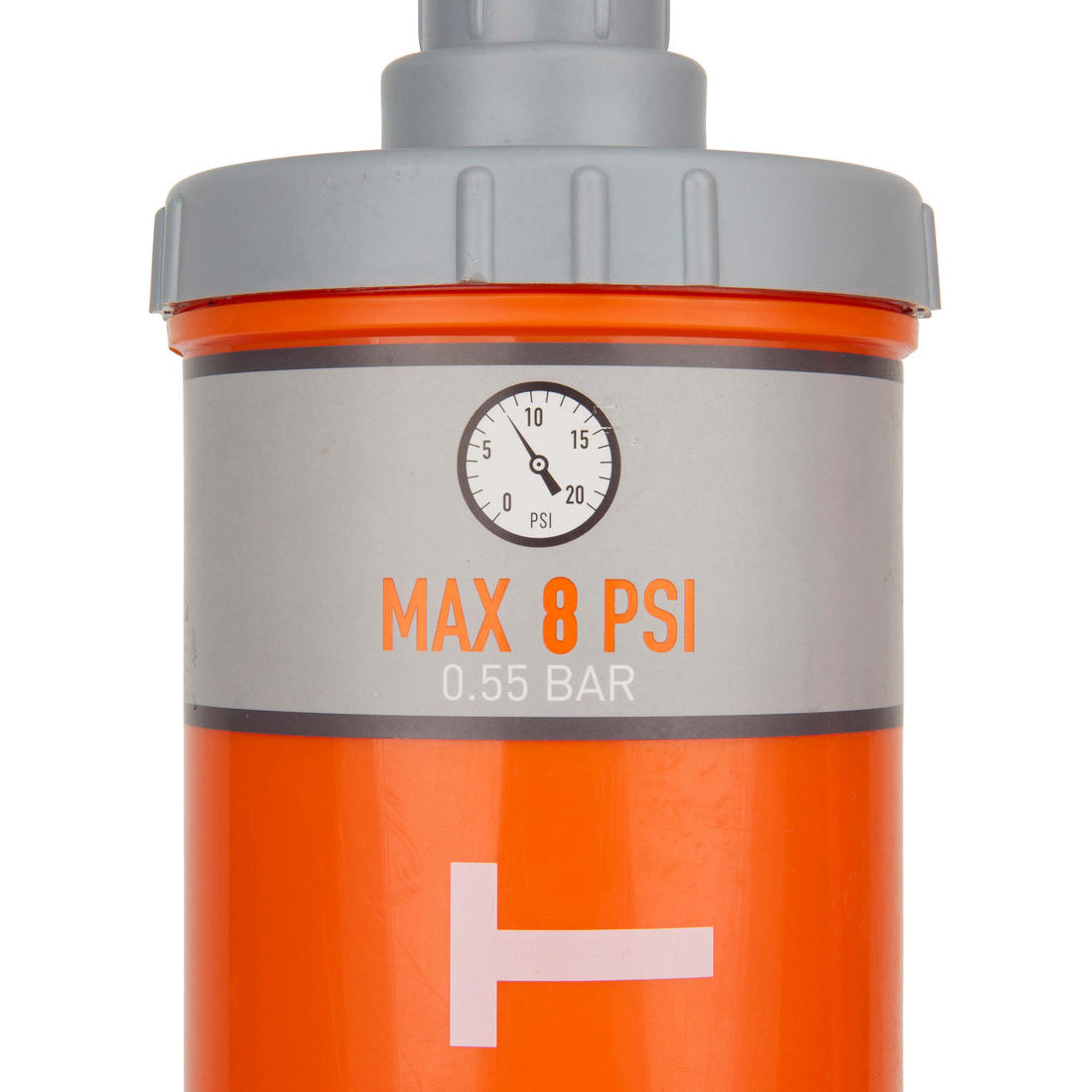Pompe à main basse pression double action pour canoë kayak 2x2,6l 1-8 psi
