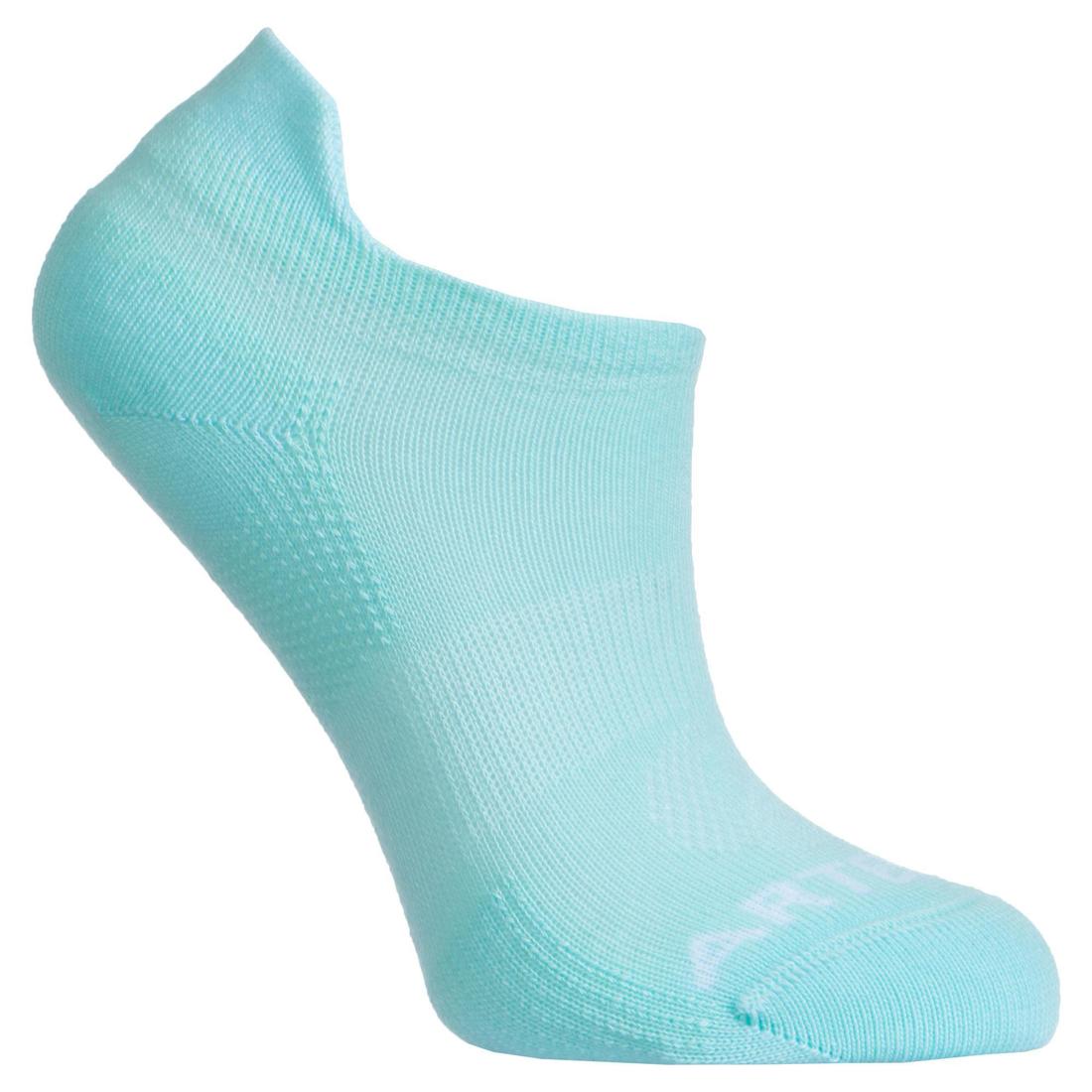 CHAUSSETTES TENNIS ENFANT BASSES ARTENGO RS 160 GRIS LOT DE 3
