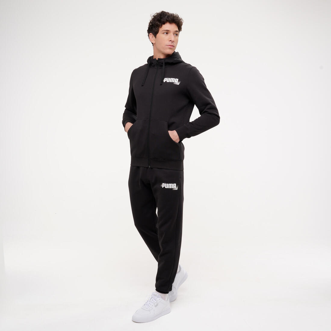 Sweat zippé de fitness homme