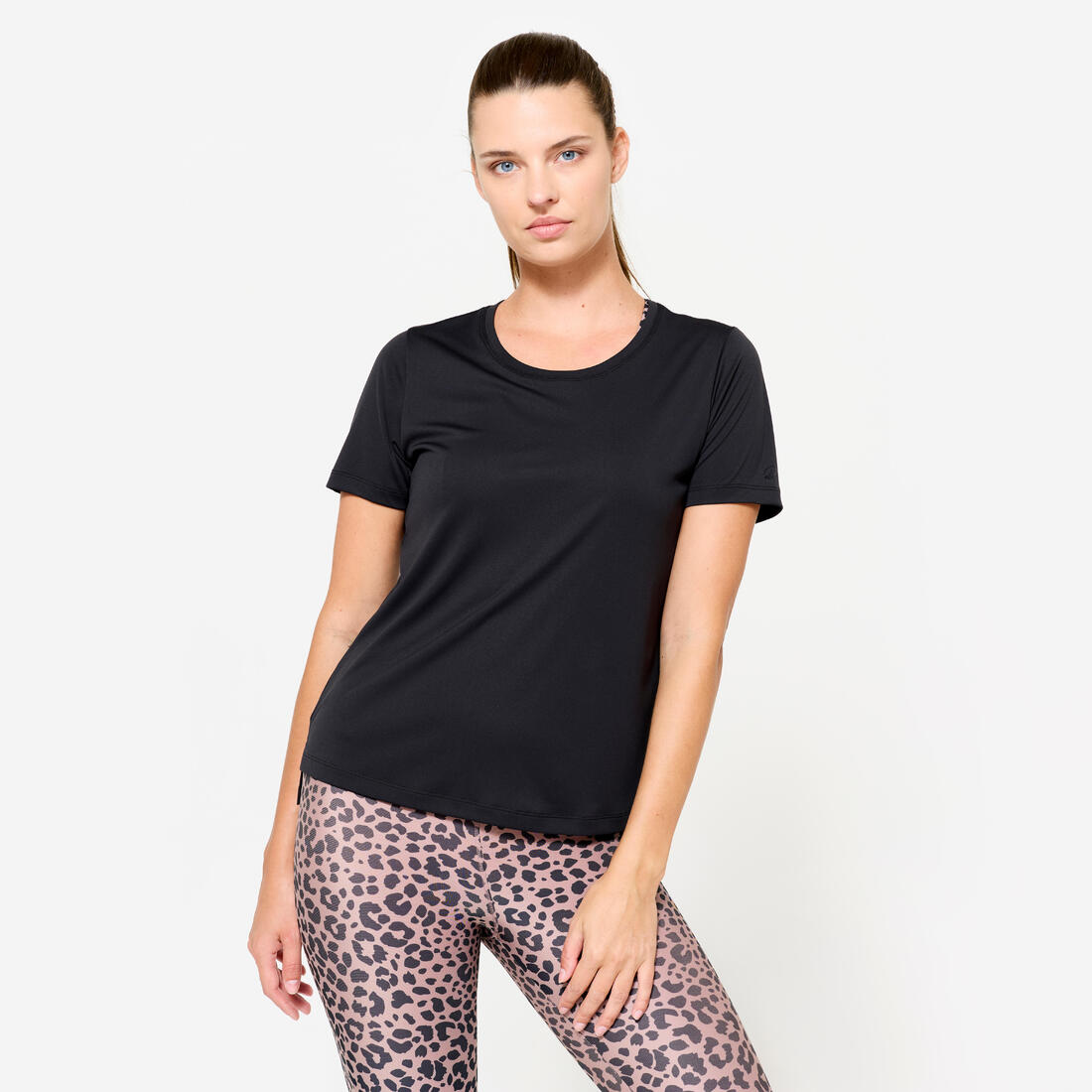 T-shirt fitness manches courtes femme