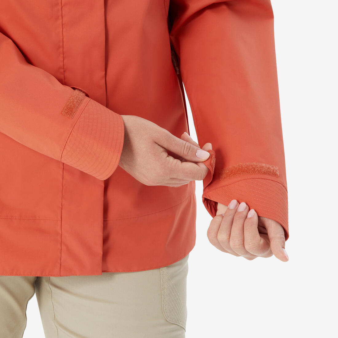 Veste de randonnée imperméable femme, NH500