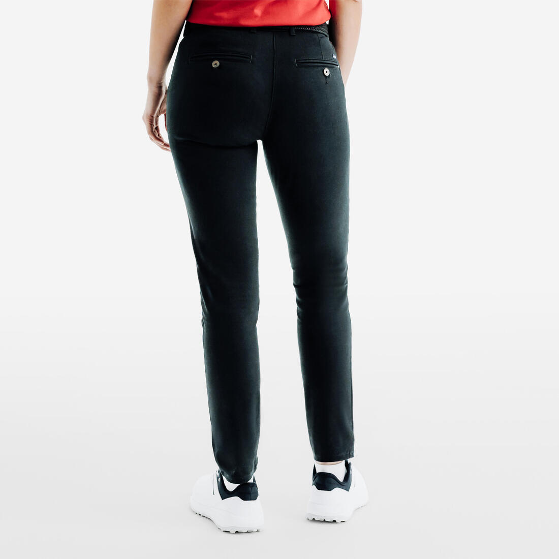 Pantalon chino de golf coton femme, MW500