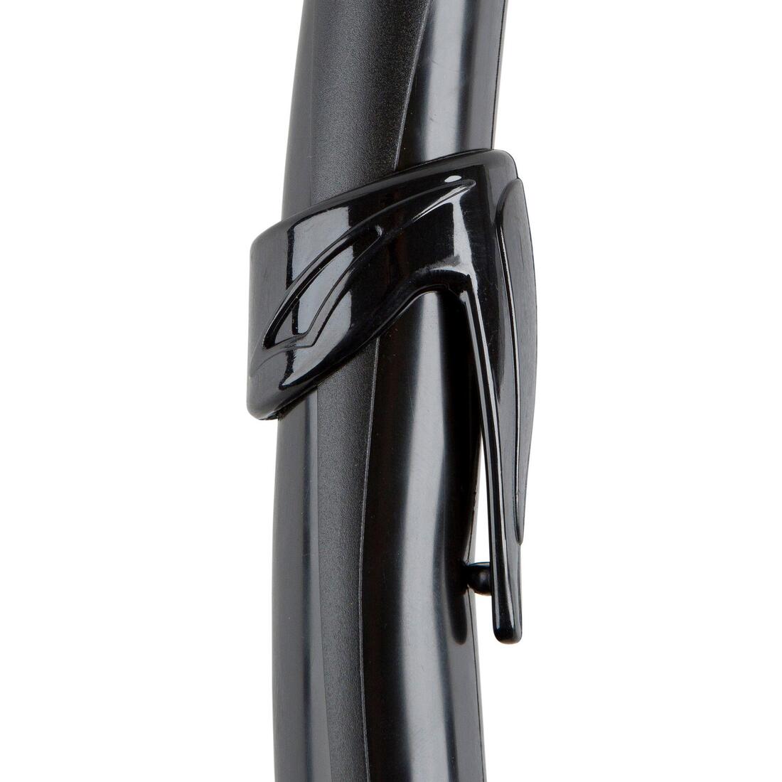 Tuba de chasse et d'apnée CORSICA noir