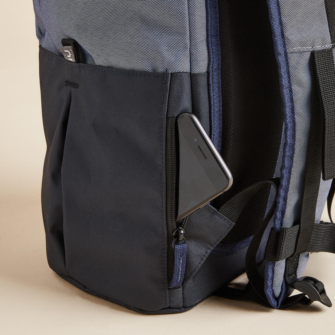 Sac à dos tapis de yoga 35L, gris