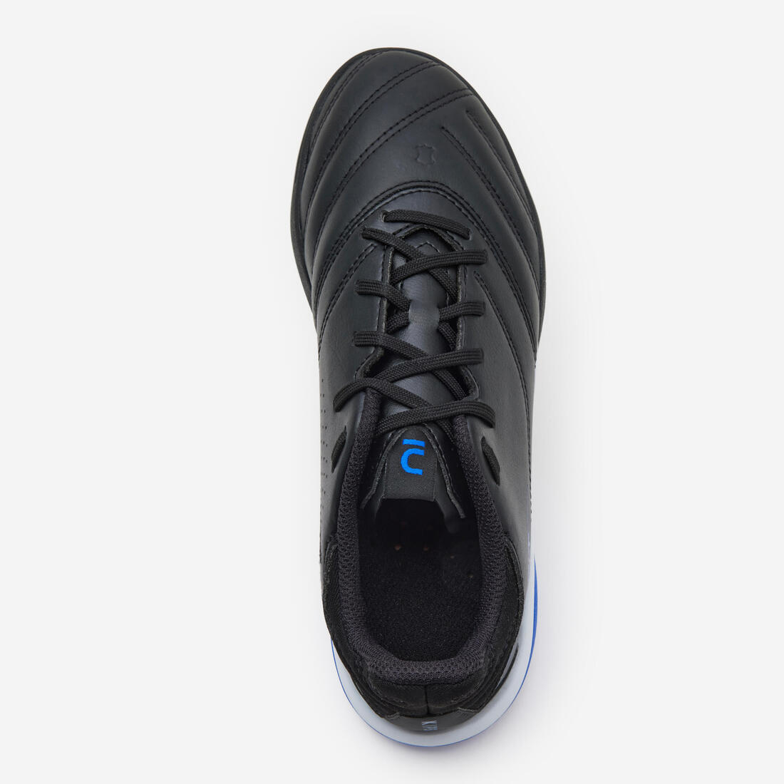 CHAUSSURES DE FOOTBALL VIRALTO II CUIR TF NOIR ECLAIR ENFANT