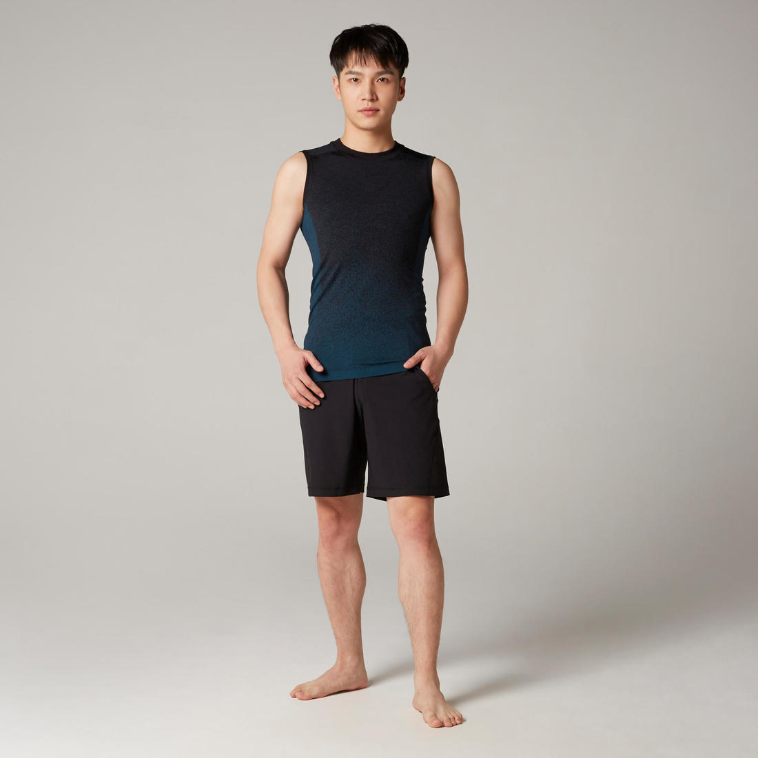 DEBARDEUR SEAMLESS-SANS COUTURES YOGA DYNAMIQUES HOMME