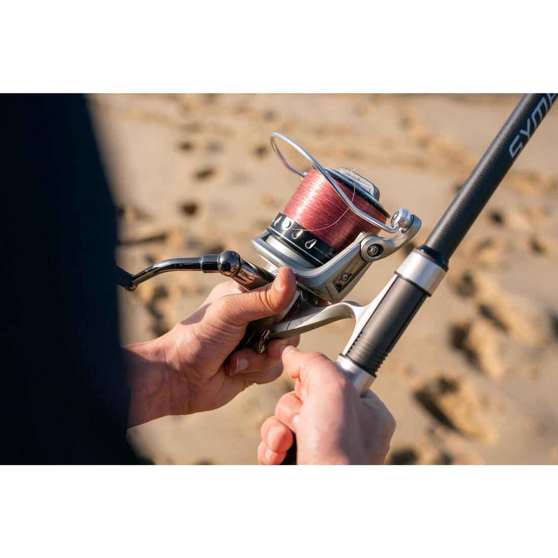 Fil pêche en surfcasting Cerise 16/100 2000m SYMBIOS