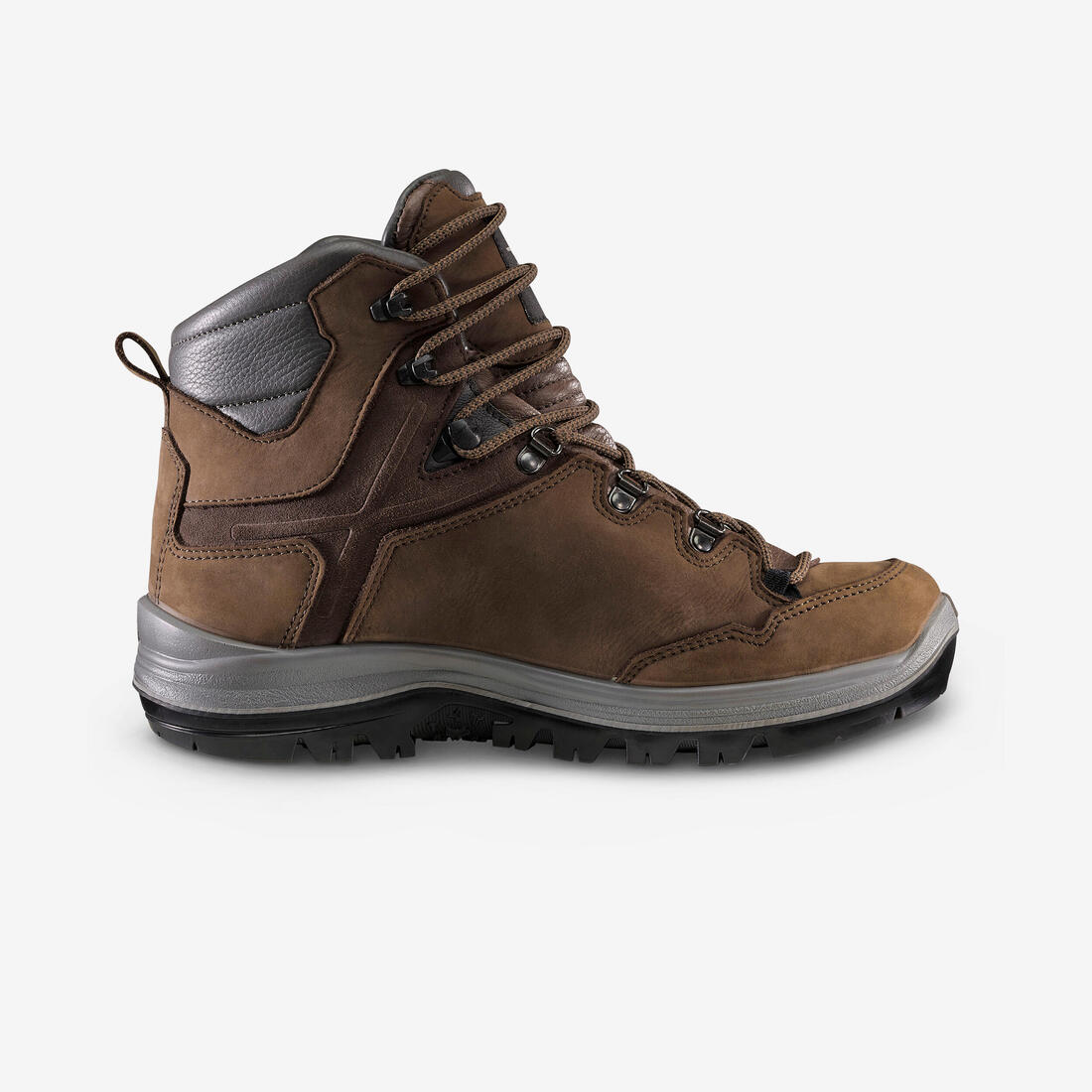 CHAUSSURES TREKKING CUIR IMPERMÉABLES - MT500 - HOMME HAUTE
