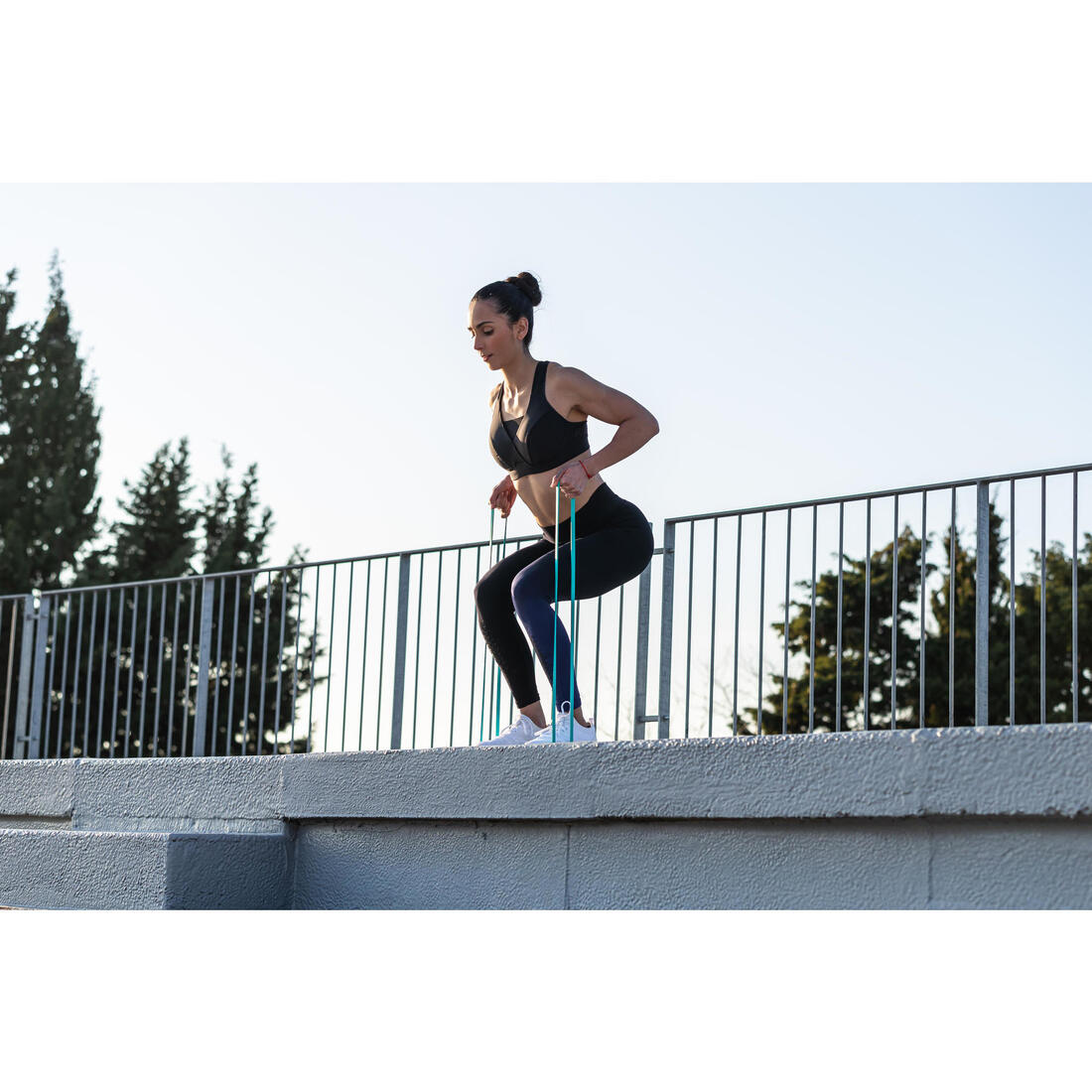Élastique de musculation - training band 15 kg vert