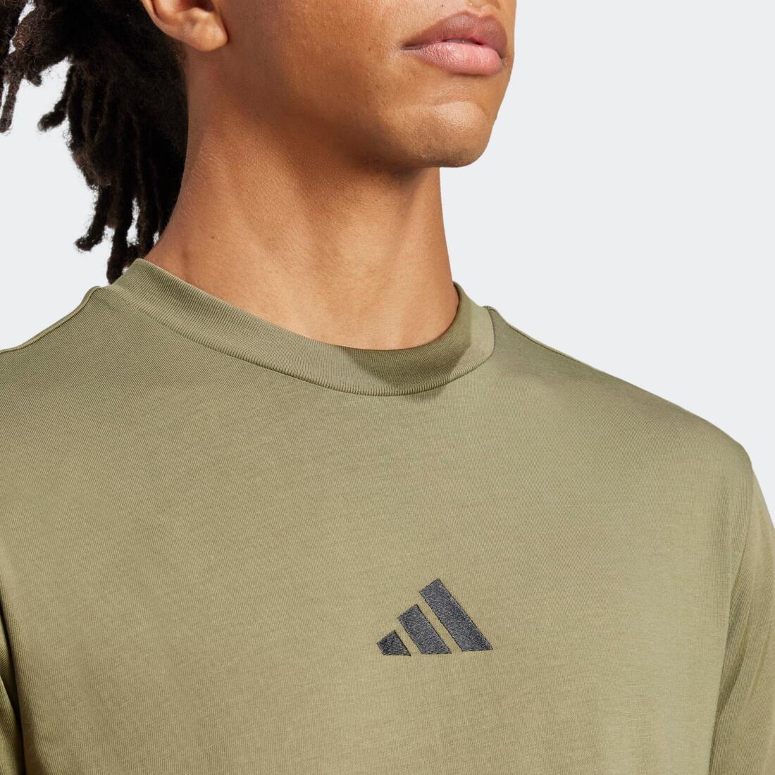 T-shirt de fitness en coton pour homme