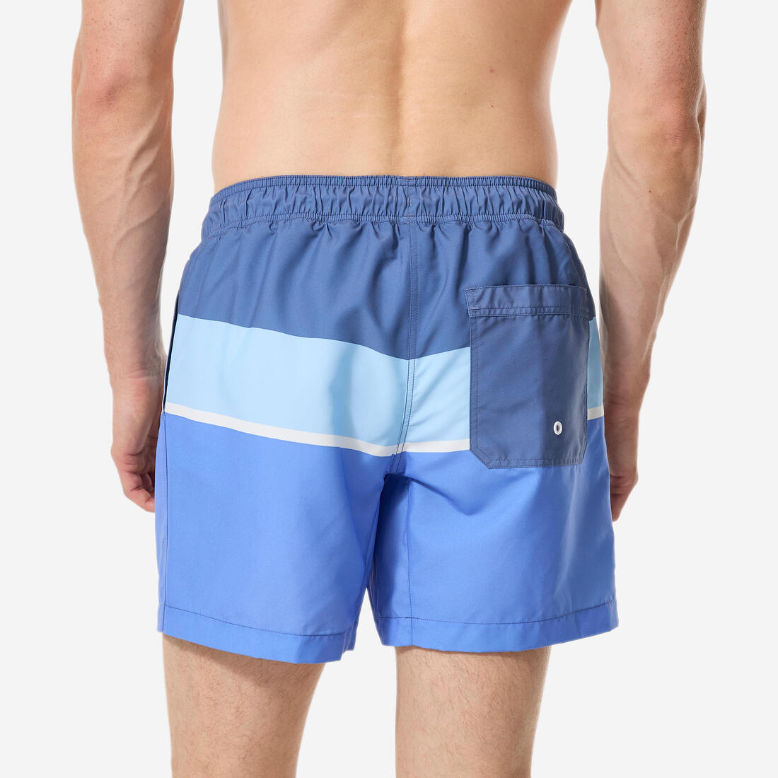 Boardshort surf short de bain court 15" homme, 100 Palmito