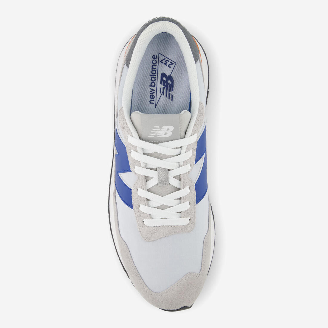 Basket Homme, New Balance 237, gris bleu