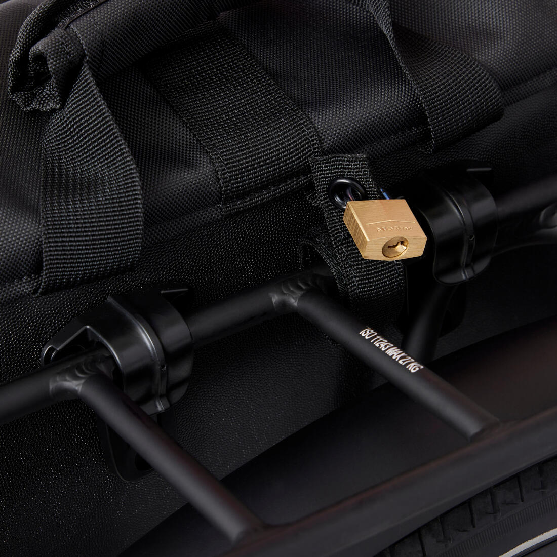 Sacoche double velo 2x20l 500 noire