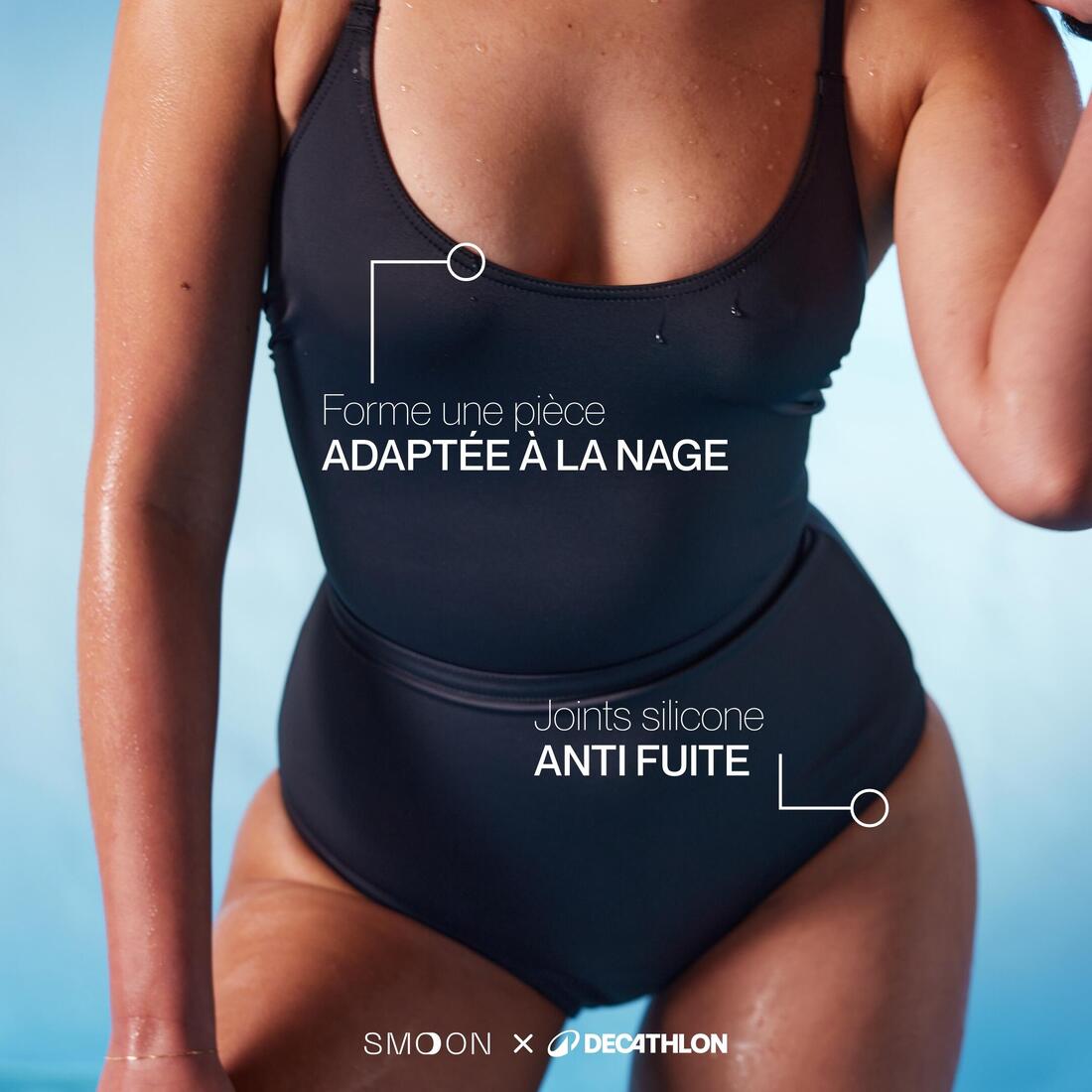 Maillot de bain menstruel étanche 1 pièce Adulte - Flux moyen - SMOON Téthys