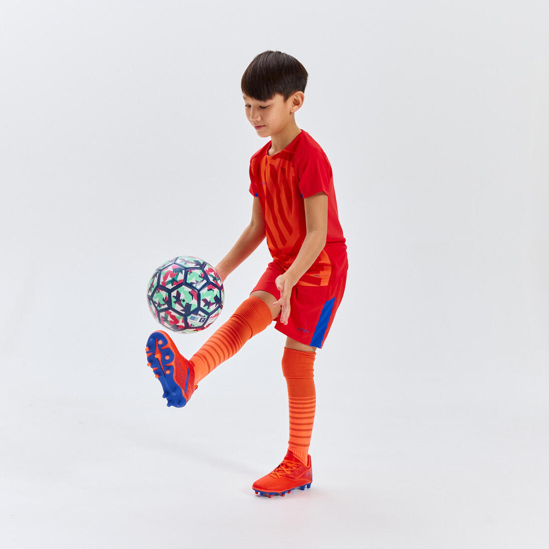 CHAUSSURES DE FOOTBALL ENFANT A SCRATCH VIRALTO I EASY FG NEBULA