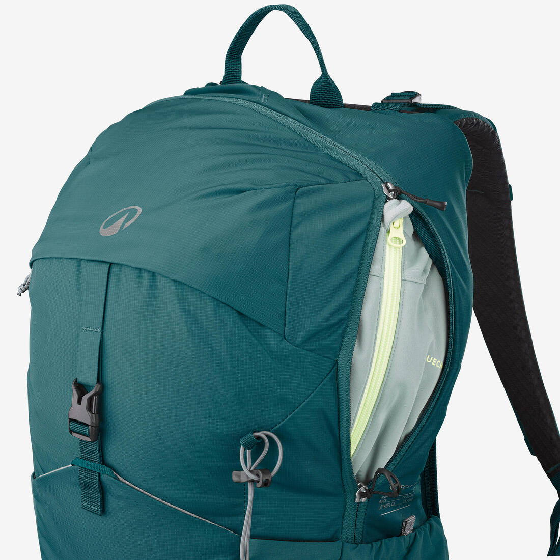 Sac à dos de randonnée ventilé 25L, MH500 khaki