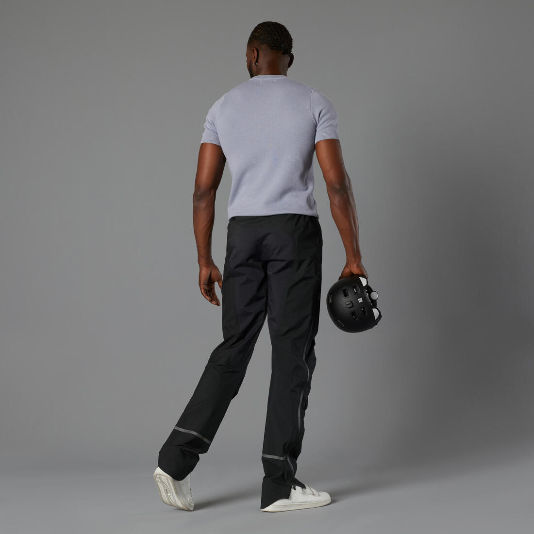 SURPANTALON PLUIE VELO VILLE 900 HOMME NOIR
