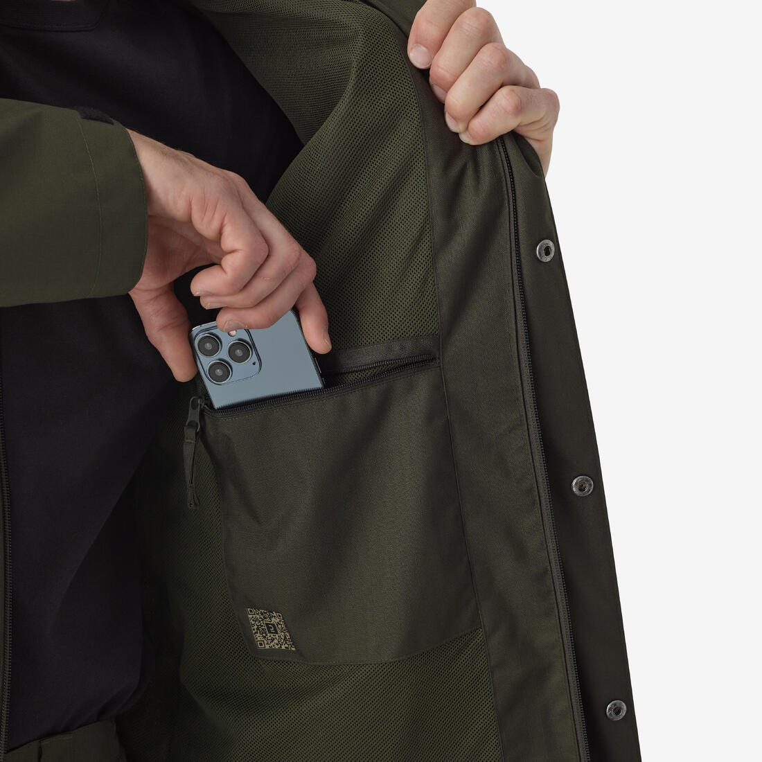Veste de chasse & pêche 500 Grise