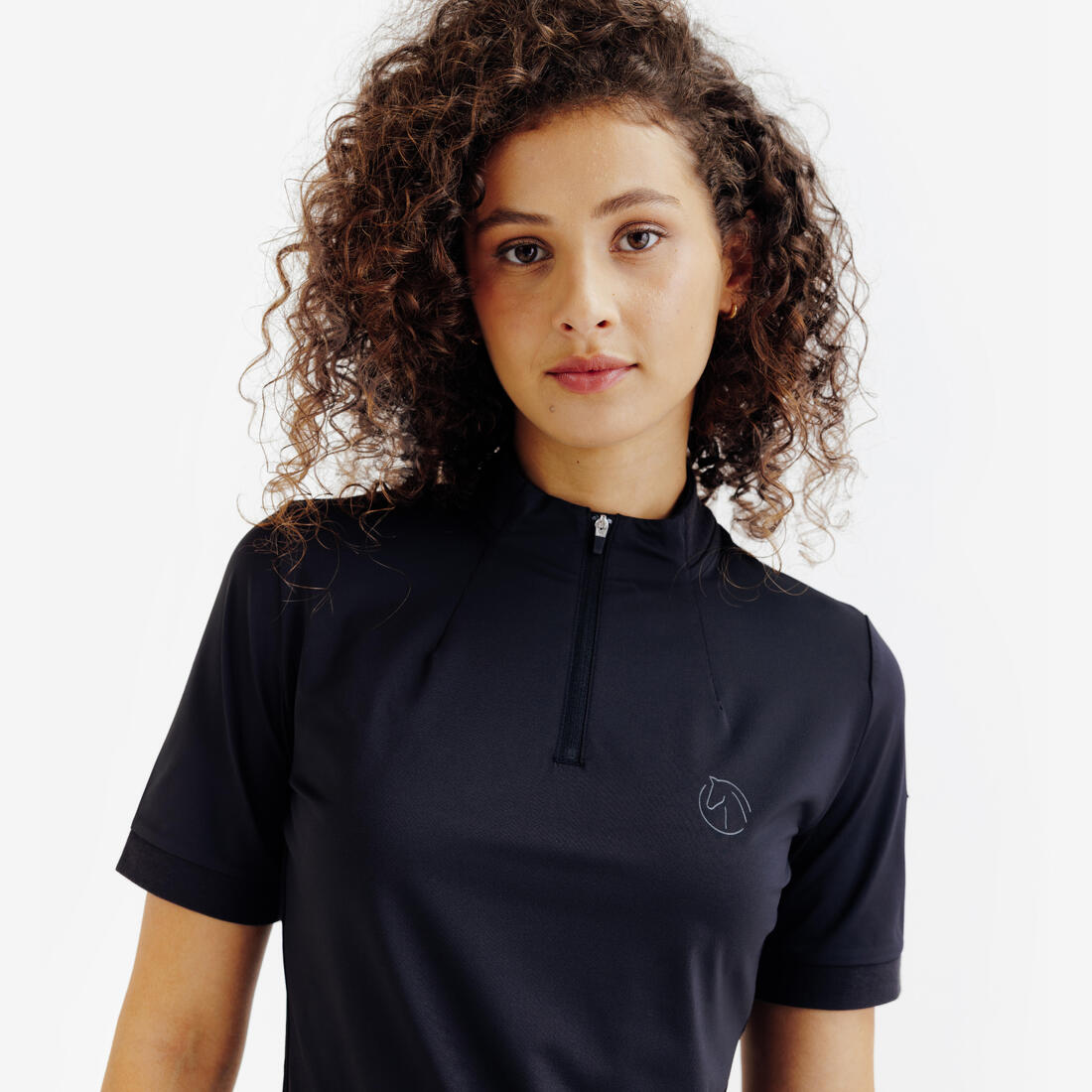 Polo équitation manches courtes Femme - Héritage