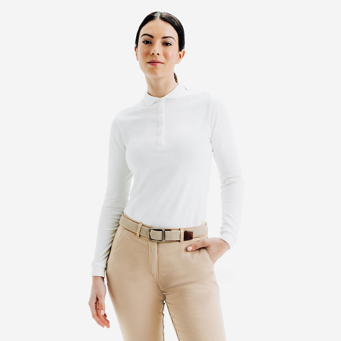Ceinture golf tressée élastique & extensible