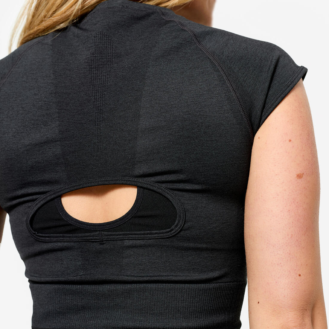 Crop top seamless de musculation femme