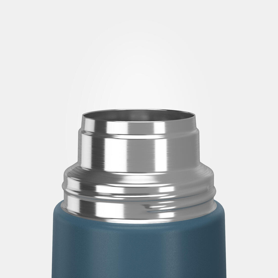 Bouteille isotherme inox 1L avec gobelet pour la randonnée