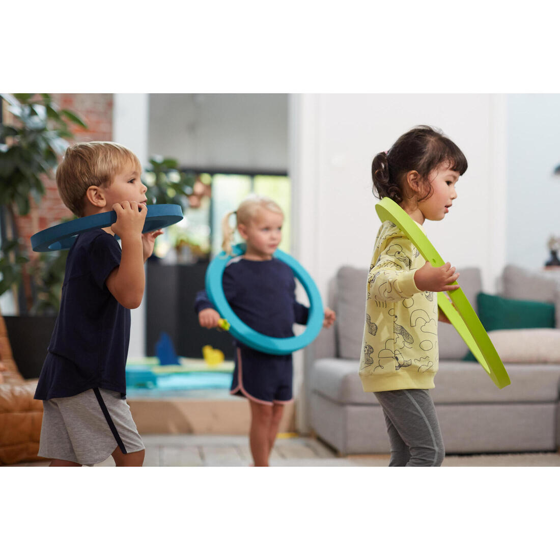 Sweat decat'oons imprimé beige baby gym enfant