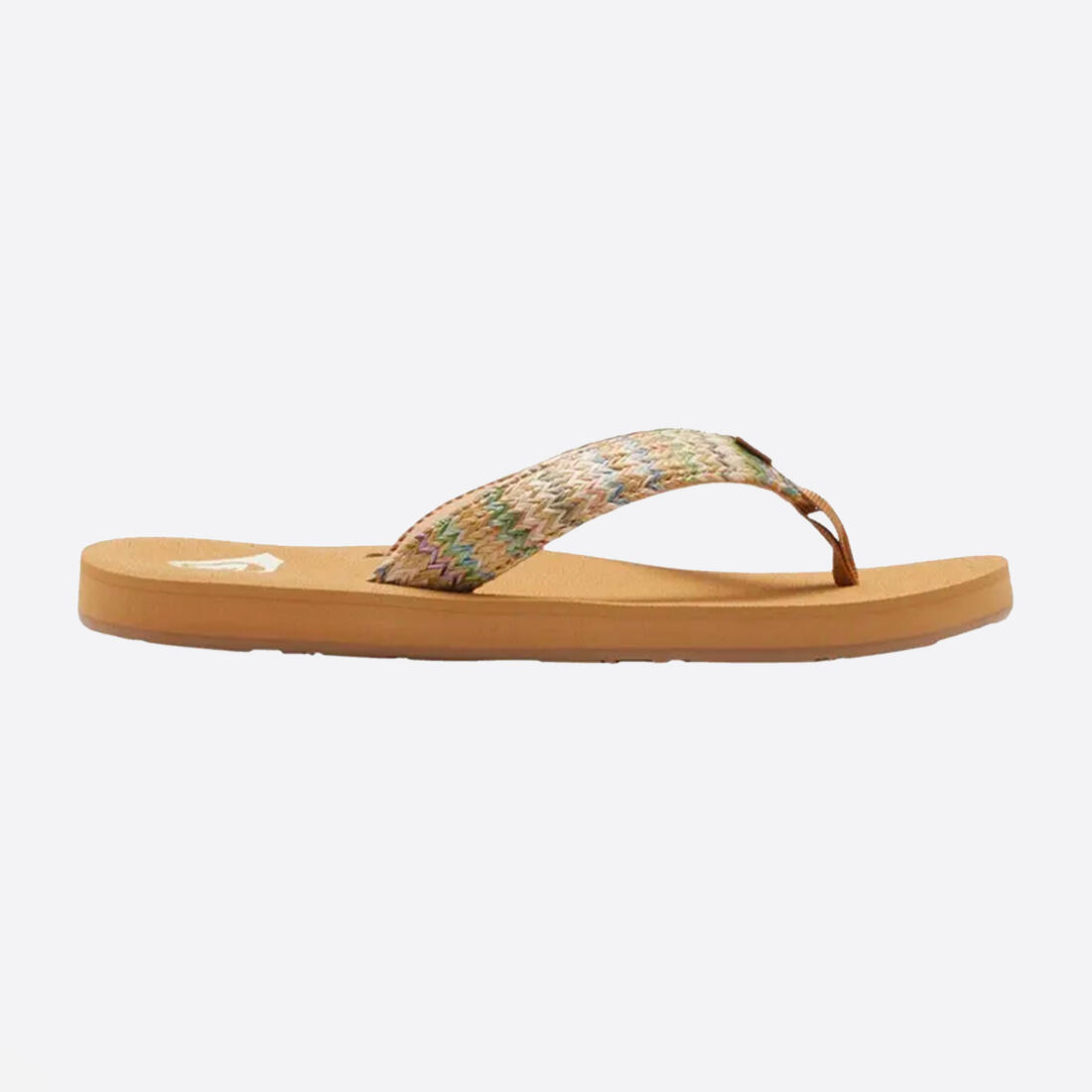 Tongs Femme - Porto beige raffia