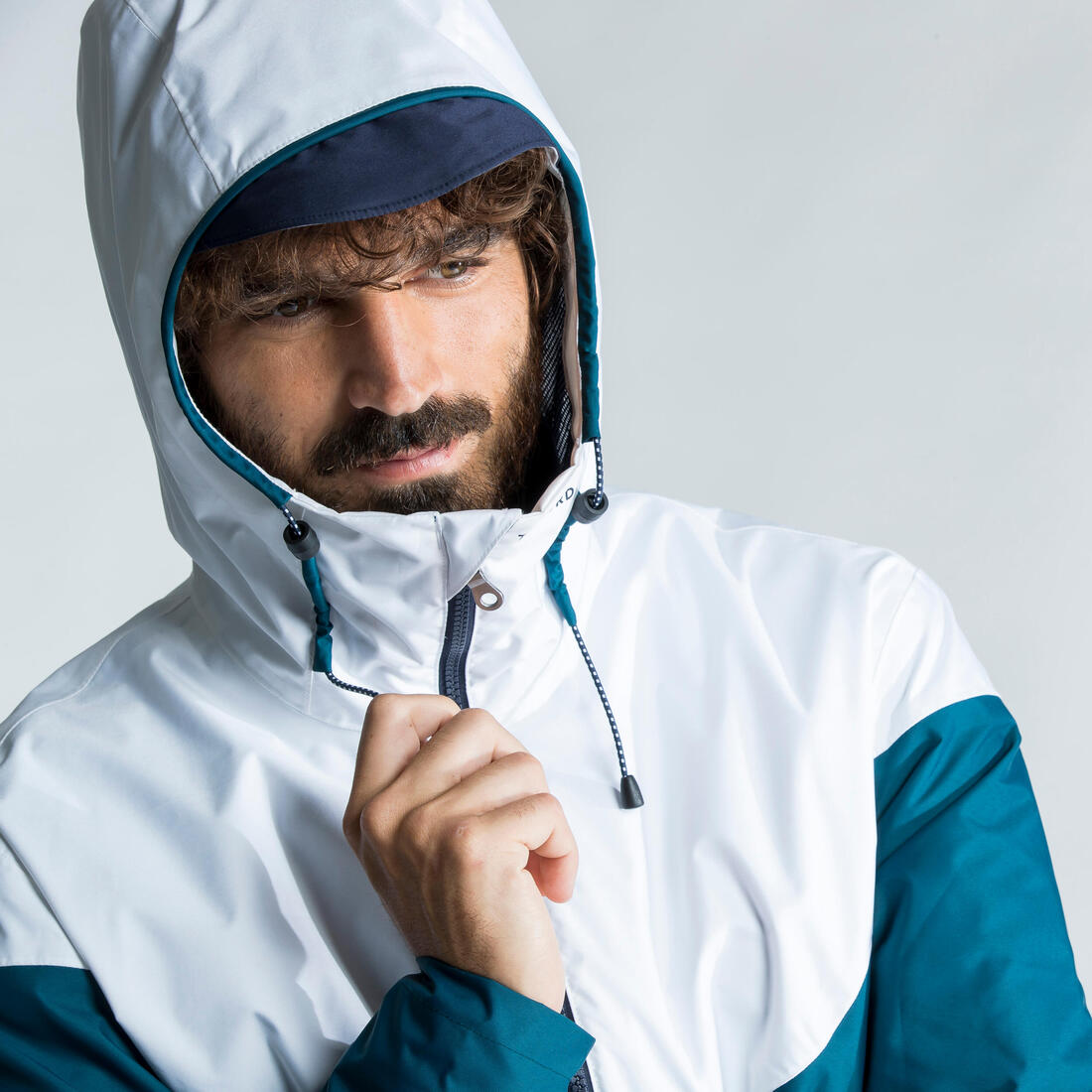 Veste imperméable de voile - veste de pluie coupe vent sailing 100