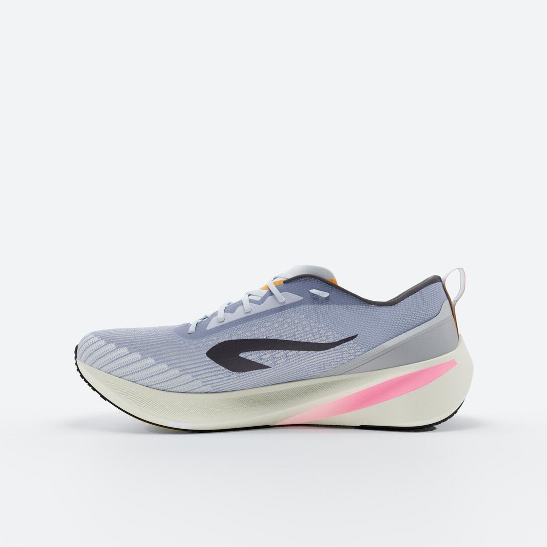 Chaussures de Running Femme, Kiprun Cushion 500 Blanche
