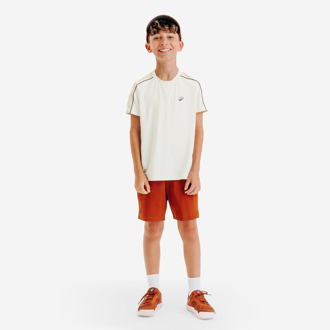 T-shirt de tennis Junior col rond - TTS DRY JR