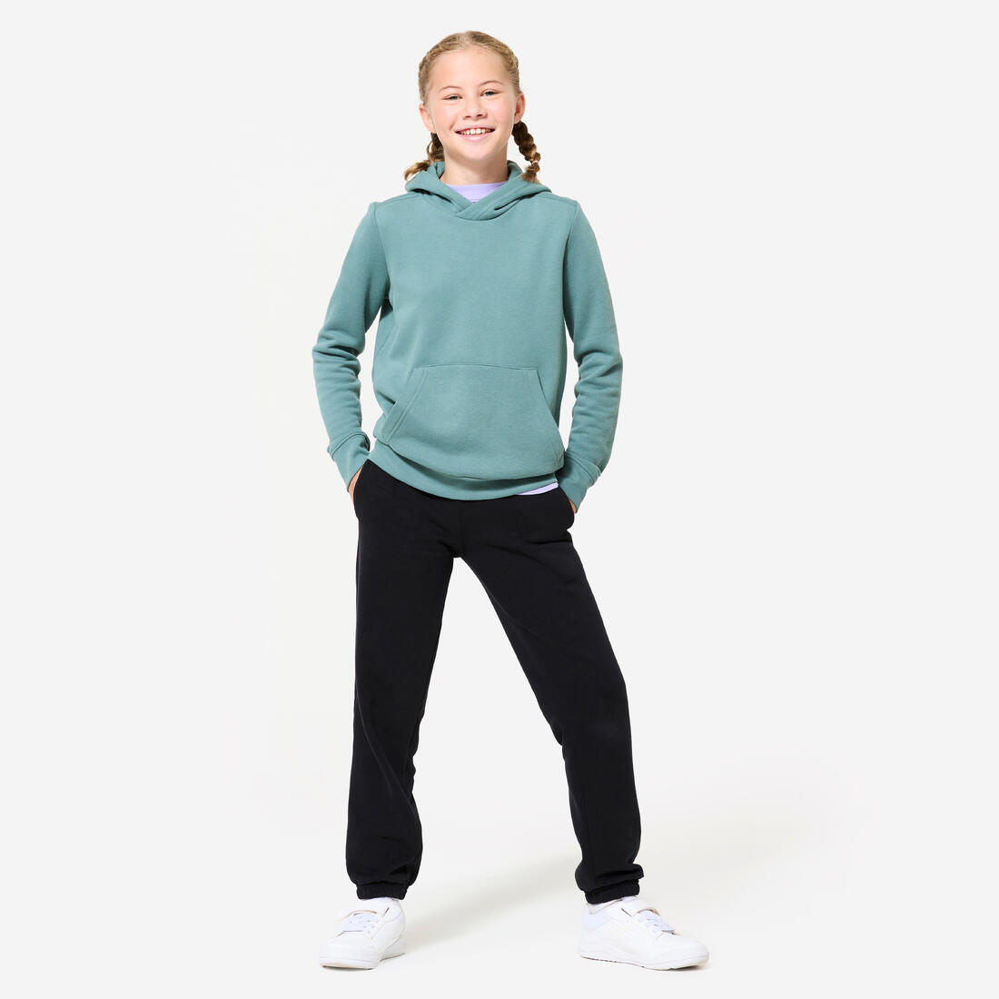 Pantalon de survêtement multisport chaud enfant mixte