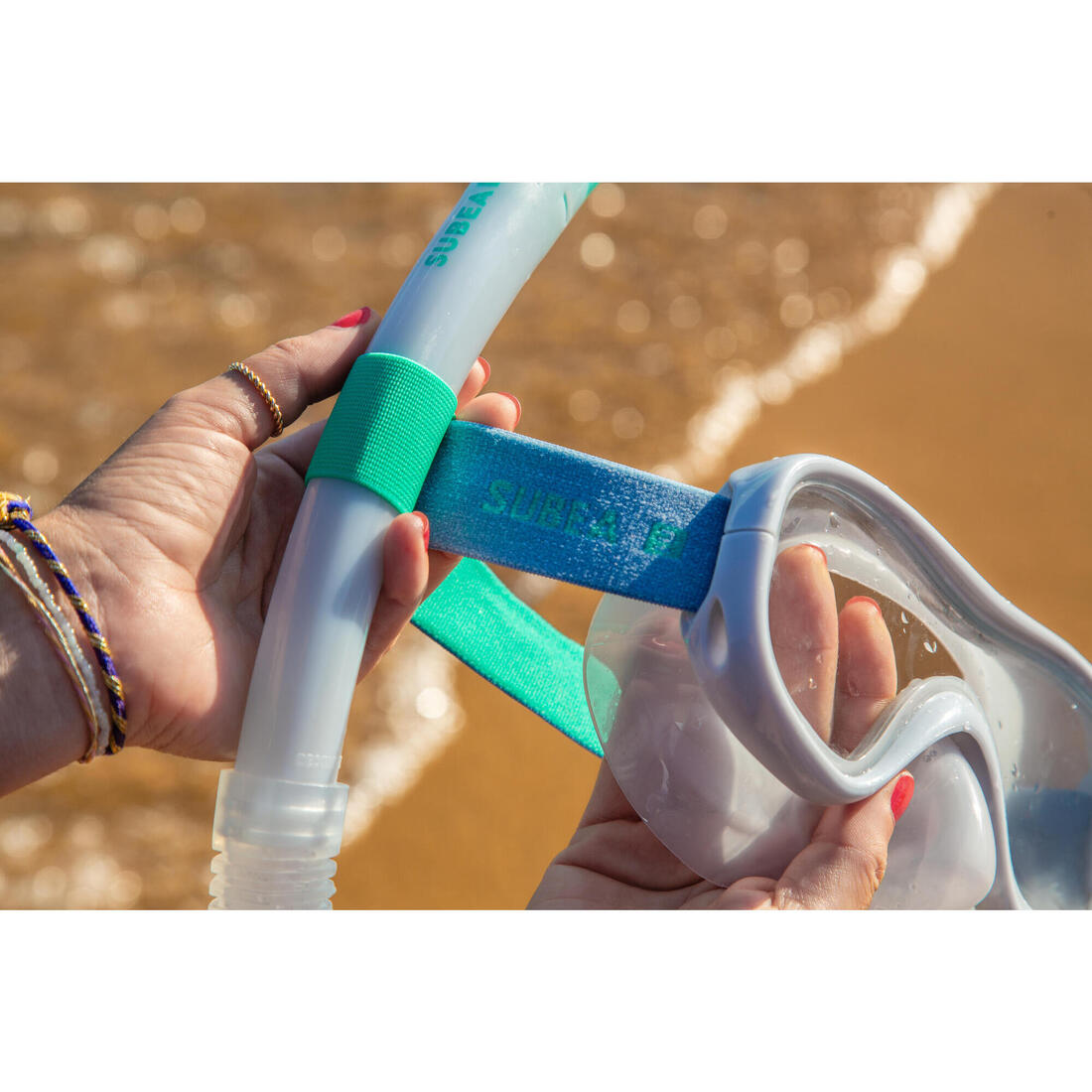 Kit plongée Masque et Tuba Snorkeling 100 adulte