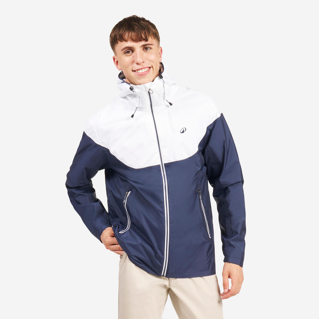 Veste imperméable et coupe vent de voile homme, 100