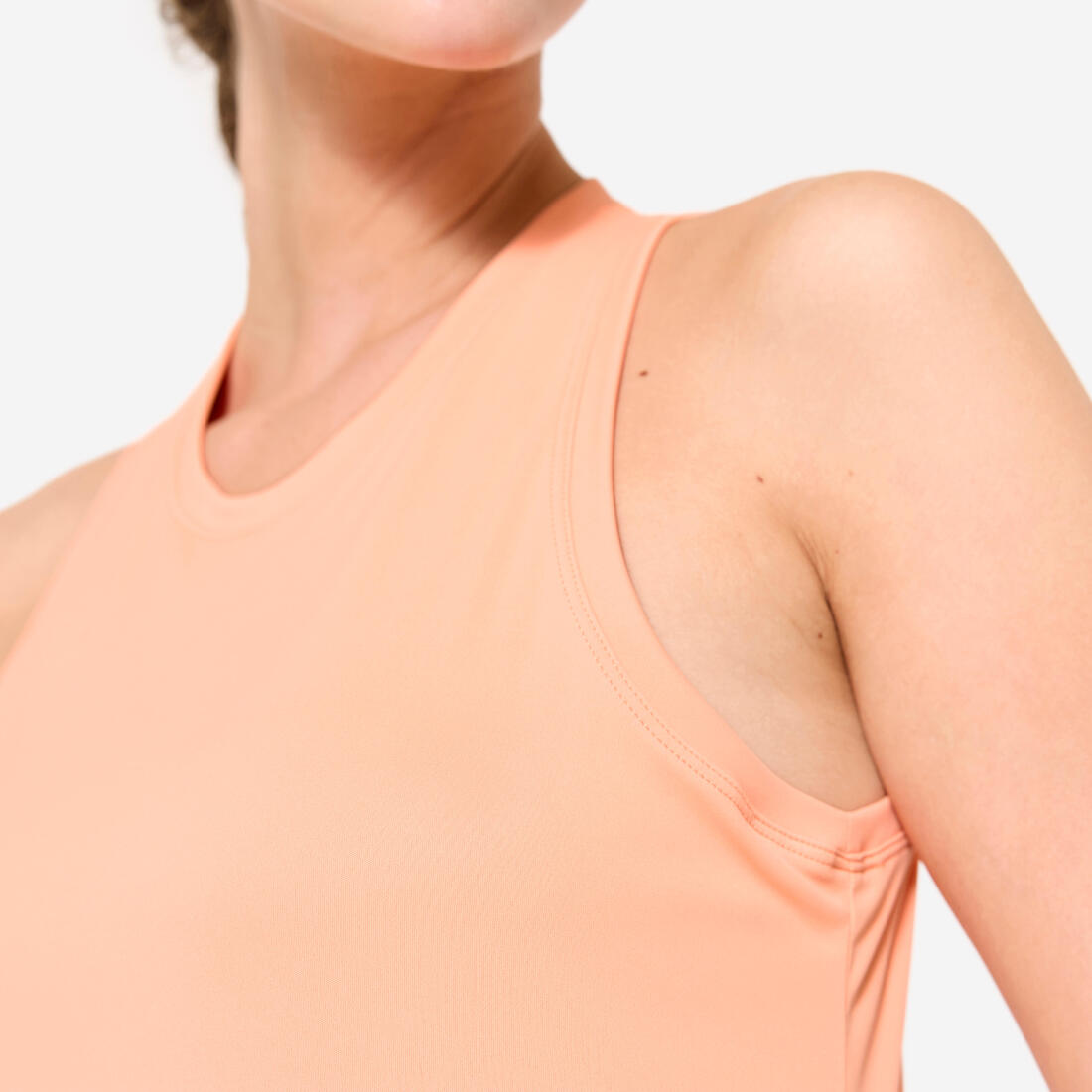 Débardeur de fitness coupe droite femme