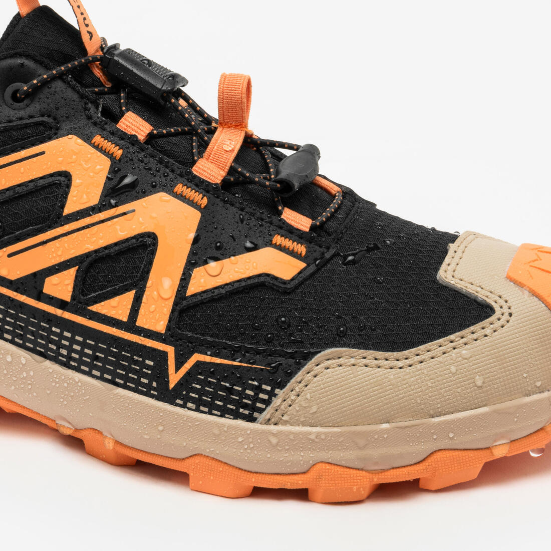 Chaussures de randonnée imperméables enfant du 35 au 38, Crossrock lacets