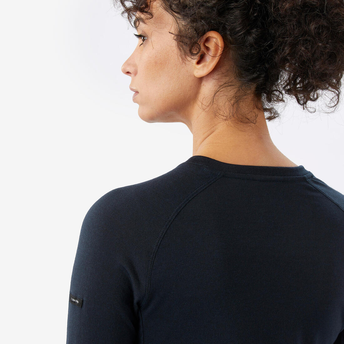T-shirt manches longues en laine mérinos femme, Merino Resist