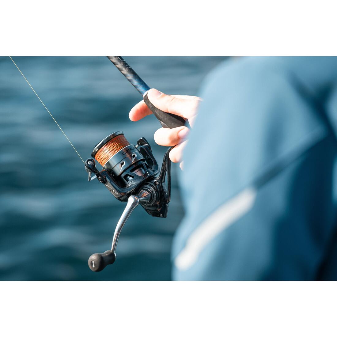 Moulinet spinning pêche aux leurres en mer ILICIUM-500 4000