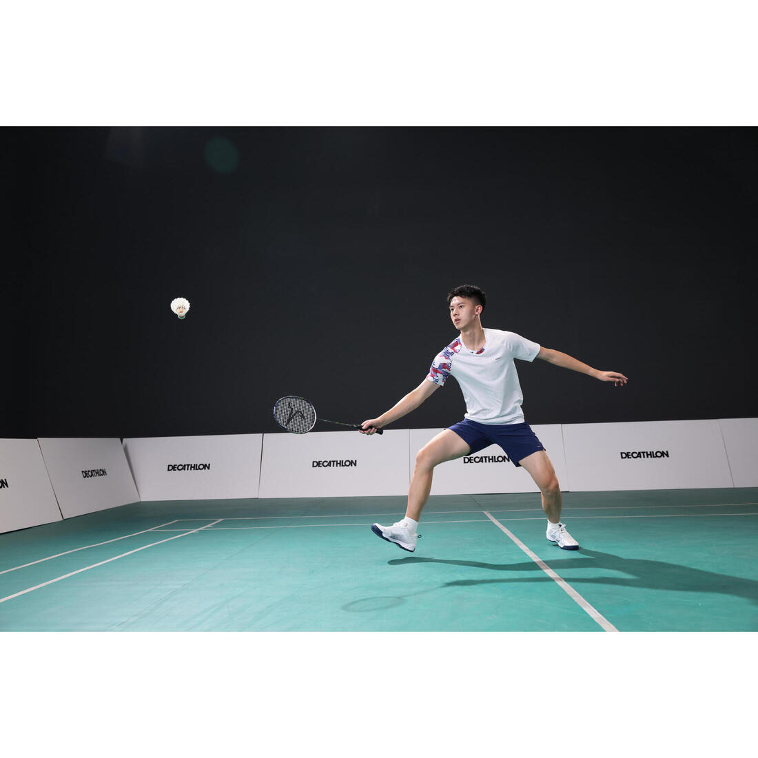Chaussures de Badminton pour Homme BS Perform 590 - Blanc
