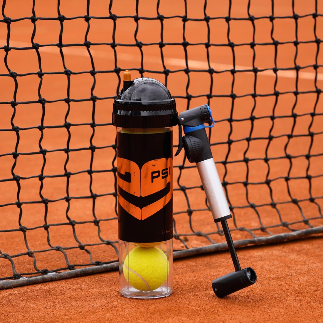 Pressurisateur de balles de tennis 4 balles - TuboX4 29PSI + pompe