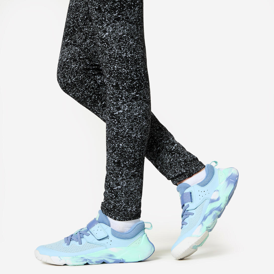 Legging coton fille, imprimé