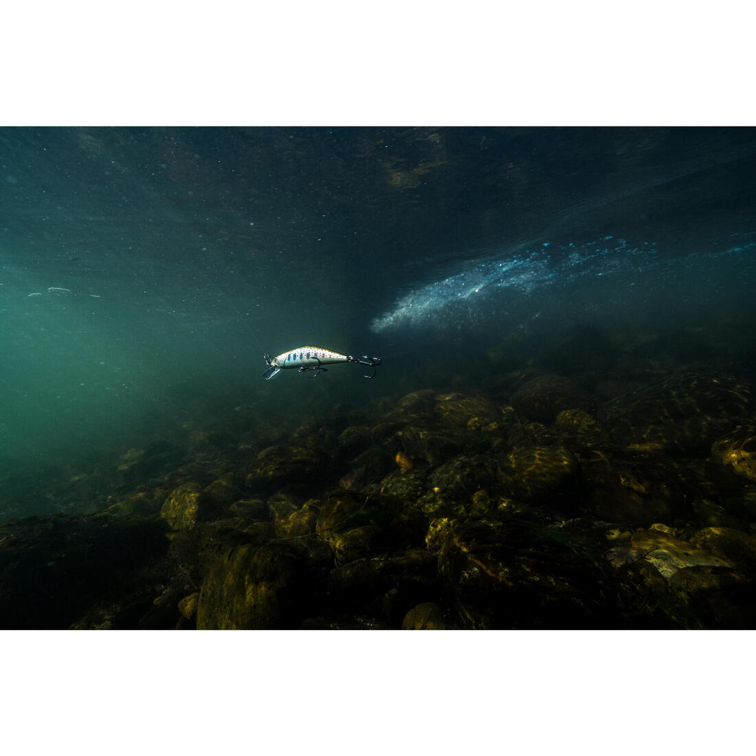 POISSON NAGEUR TRUITE MINNOW WXM MNWFS 70 US BROWN YAMAME