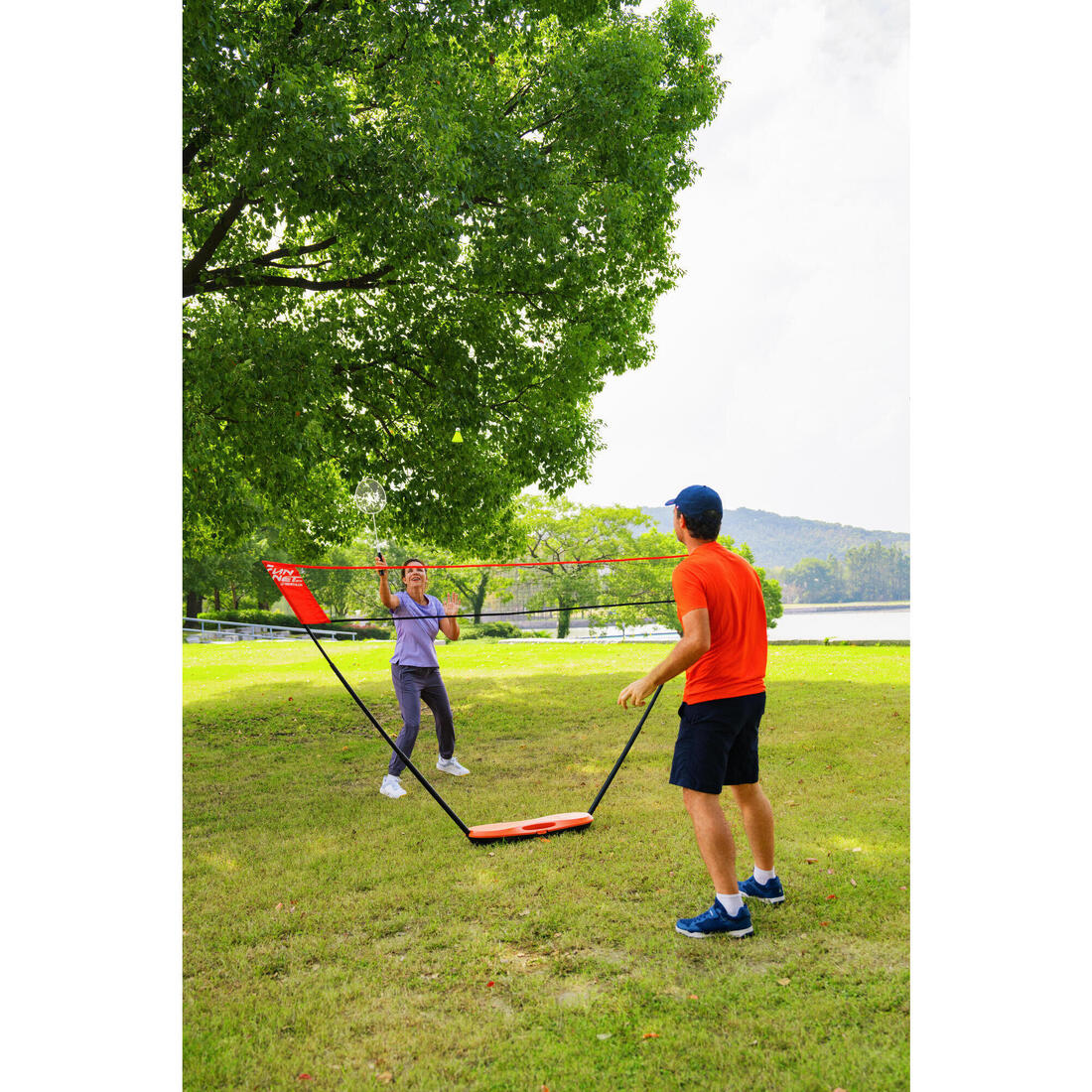 Filet de Badminton 3M, Fun Net Rouge