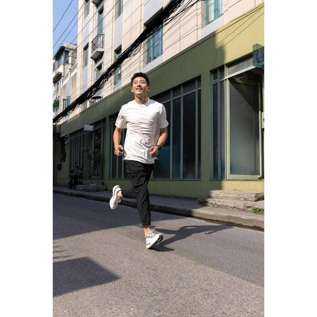 T-shirt de running respirant homme - kiprun run 500 dry