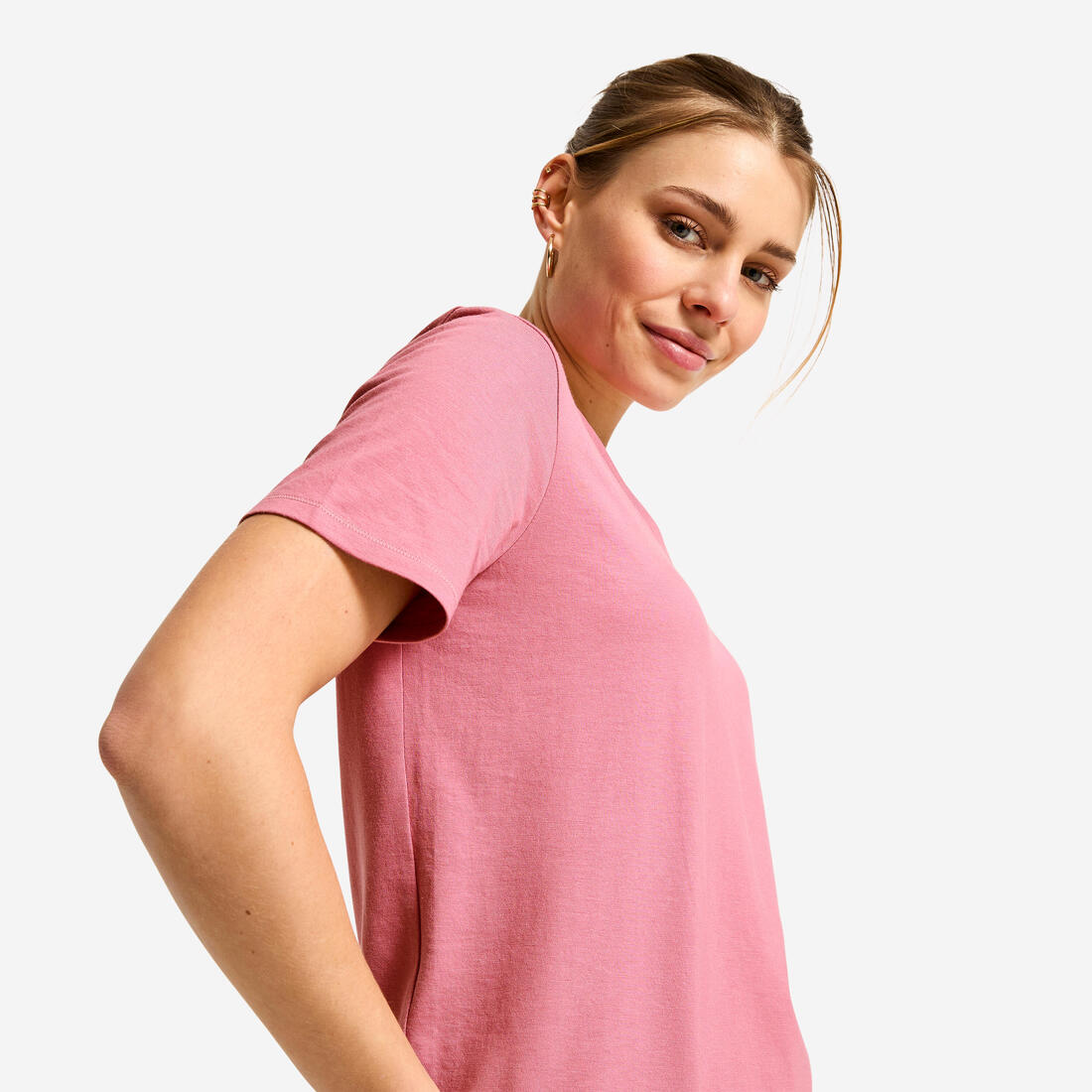 TEE SHIRT COOLMAX FEMME COL V